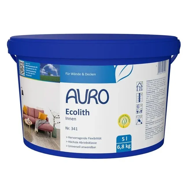 AURO 341 Ecolith Kalkverf Binnen Wit 2.webp