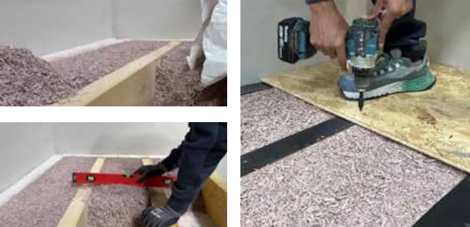 Kanop installatie vloer Isohemp Groene Bouwmaterialen.webp
