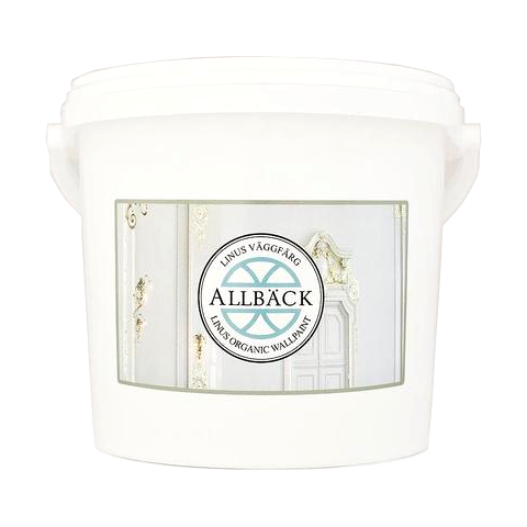[50209] Allbäck 100% natuurlijke Linus muurverf (1 ltr, Wit)