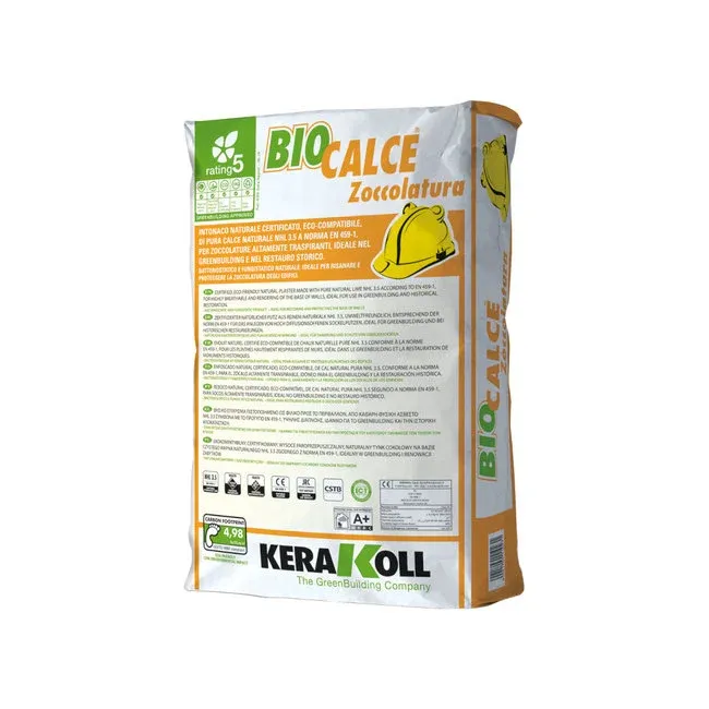 [K11023] Kerakoll Biocalce Zoccolatura ontvochtigende pleister