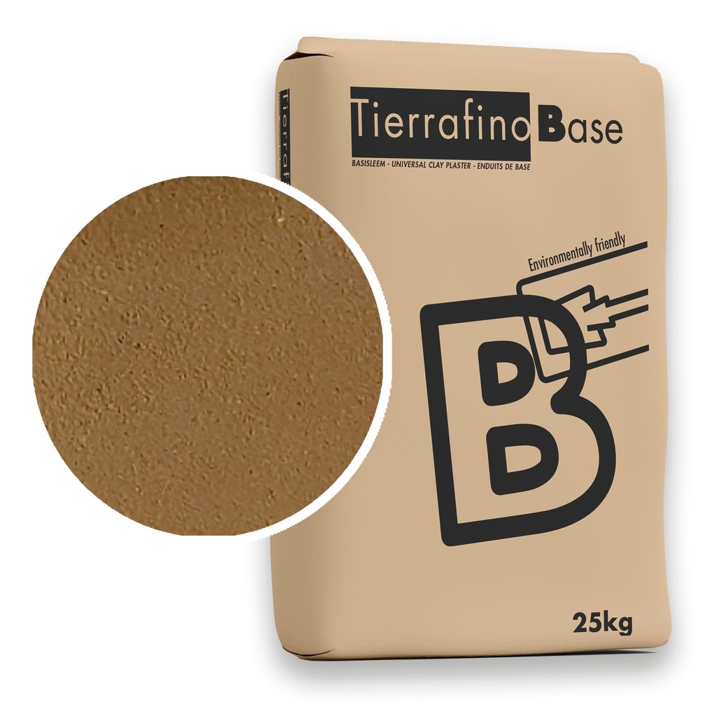 [6.0305] Tierrafino Base basisleem fijn | 25 kg (Met stro | S2 | droog)