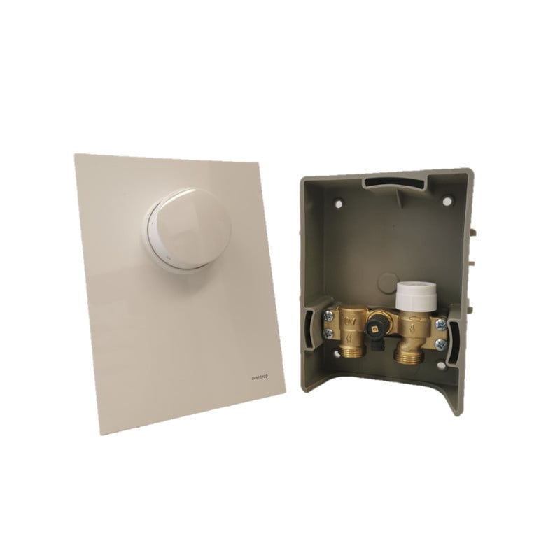 [W.12541] WEM Unibox T-RTL thermostaatventiel + RTL  inbouwkast