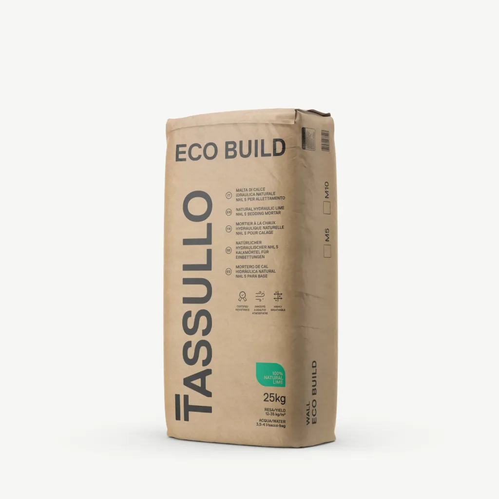 Tassullo Eco Build | 5 N/mm2 | Grove Metselmortel voor Structurele Versteviging