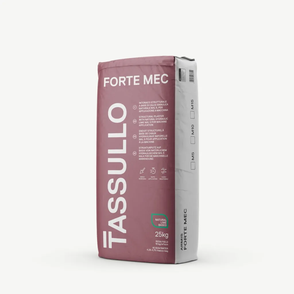 Tassullo Forte Mec | Sterk Belastbare Mortel