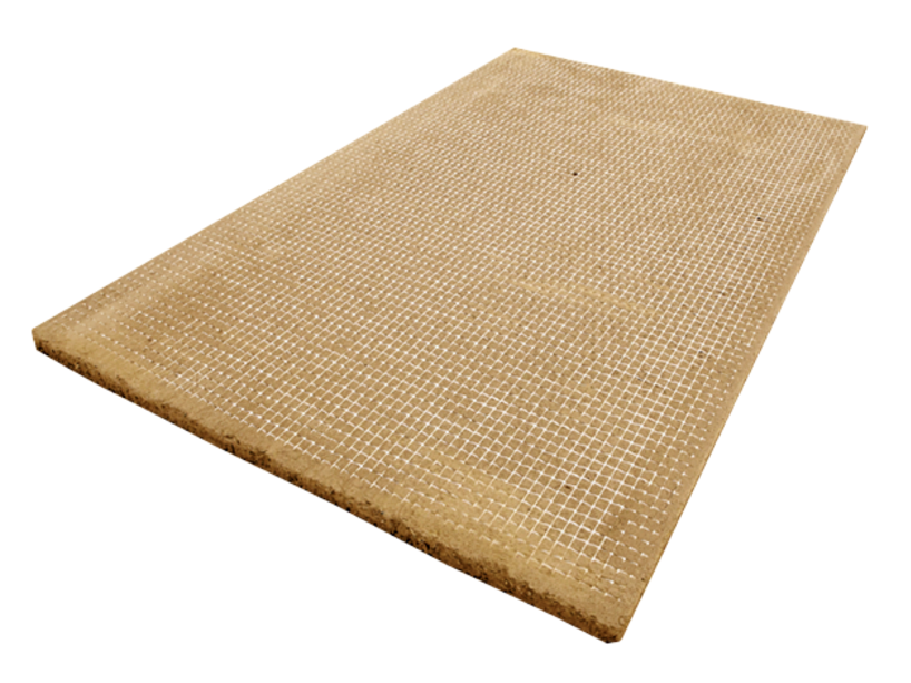 WEM Leemplaat 25 mm | 62,5x100 cm | 0,625 m²