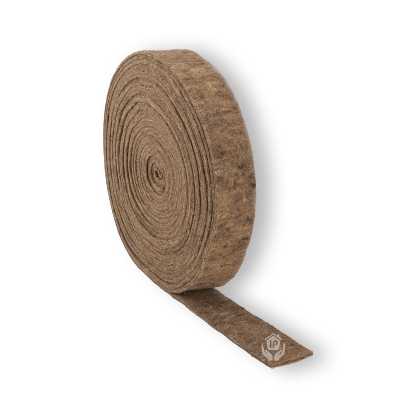 [150342] Isolena Schapenwol Viltband 100kg/m3 | 3.5 mm | 25000 x 75 mm
