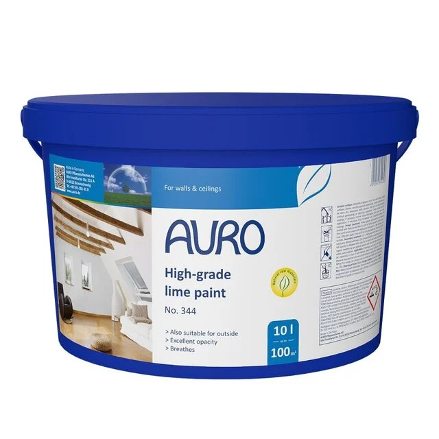[344-01] Auro 344 Prof. Kalkverf -wit (1 Liter)