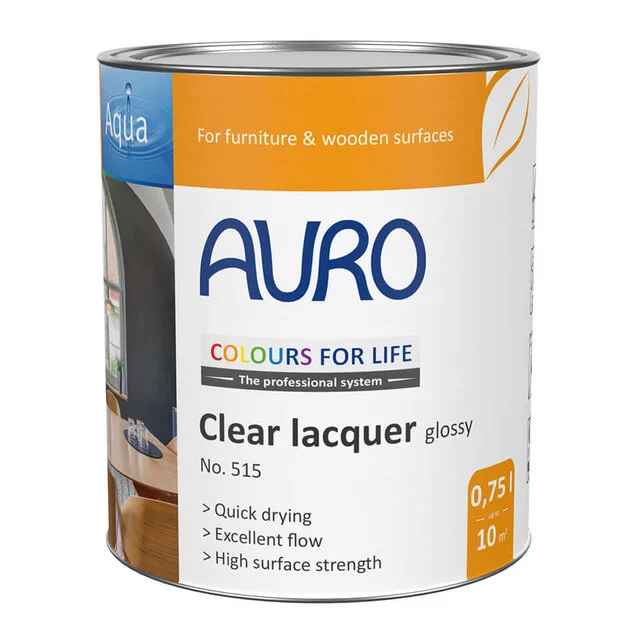 [515-02] Auro CFL blanke lak glans (0.75 Liter)