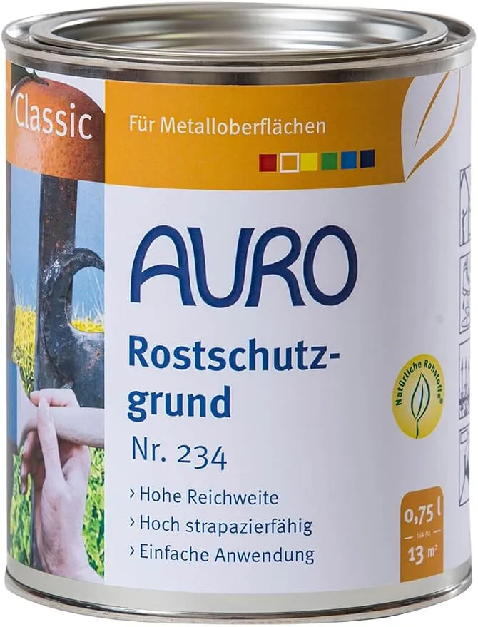 Auro CFL metaalgrondverf (rood)
