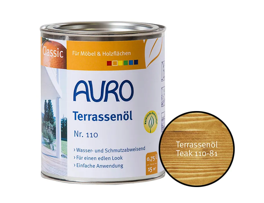 [110-81-01] Auro Terrasolie Teak (0.75 Liter)
