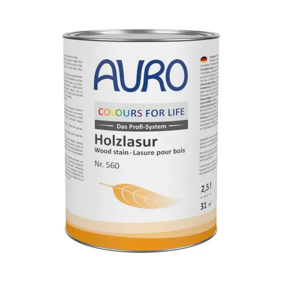 [560-01] Auro CFL Houtbeits kleur (0.75 Liter)