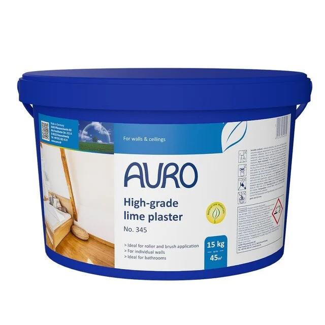 [345-02] Auro Kalkstructuurverf (fijn) (15 Liter)