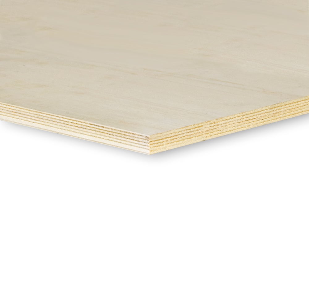 [EC18305130NAF] Ecoplex Multiplex Interieurbouw plaat Formaldehyde arm Stomp/recht