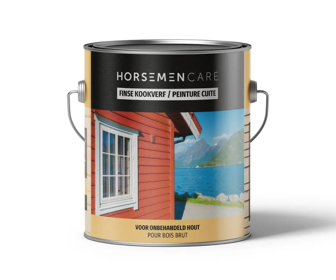 [8721518000888] Horsemen Finse Kookverf | 2.5 ltr blik (Wit)
