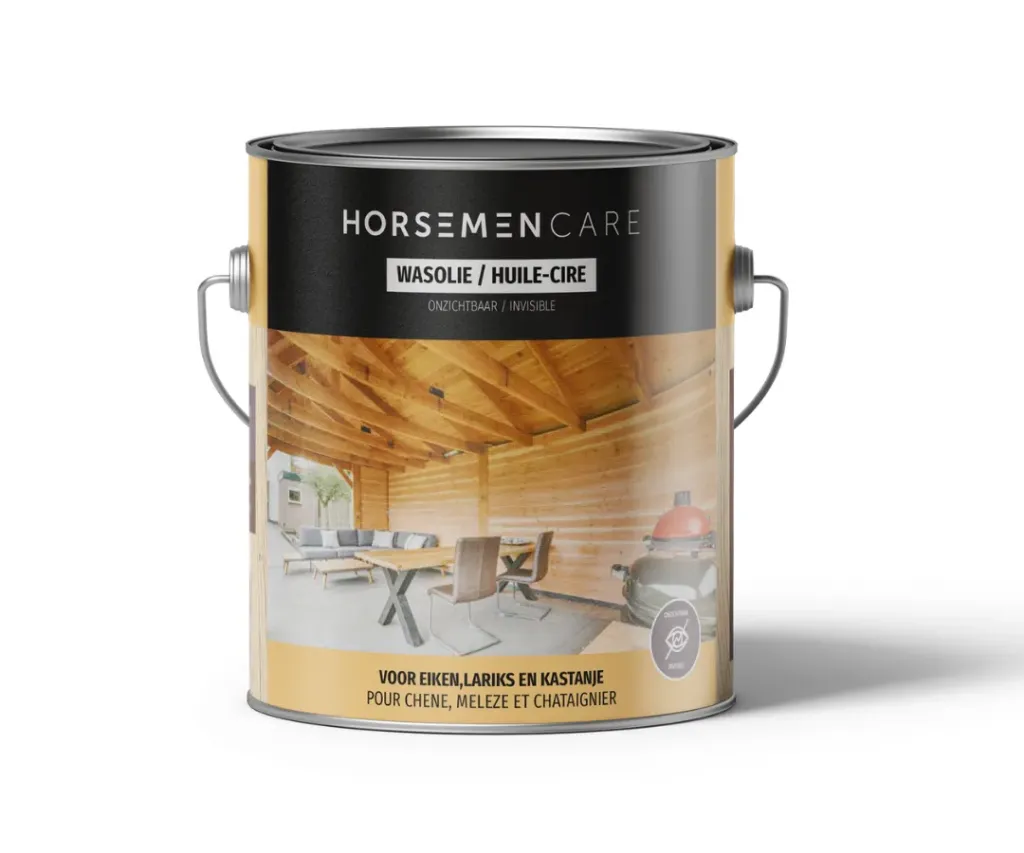 [6096213995930] Horsemen Wood Care Onzichtbare Wasolie | 2.5 ltr blik