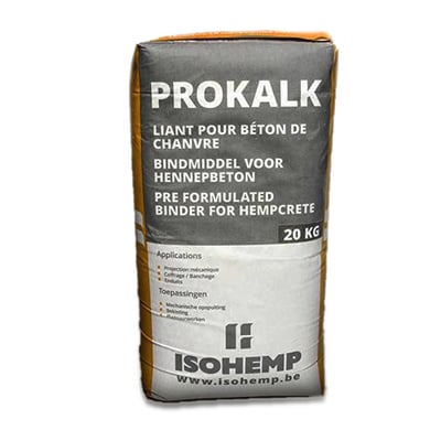 [PROK] Isohemp Aanvullende producten ProKalk: kant-en-klaar kalk bindmiddel
